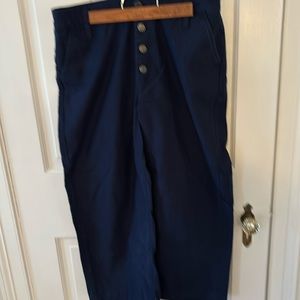 J crew sailor style navy pants